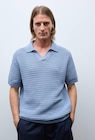 Pull sans manches col polo en maille fantaisie en promo chez Monoprix Margaret Pull sans manches col polo en maille fantaisie dans le catalogue Monoprix Margaret