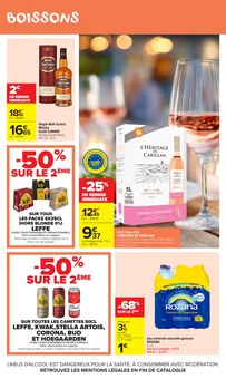 Promotion Eau minérale gazeuse dans le prospectus Carrefour Market, valable du 25/08/2026 au 06/09/2026 Promo Eau minérale gazeuse dans le catalogue Carrefour Market du moment à la page 11