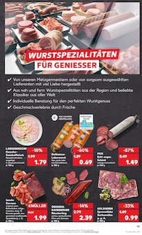 Wurst im aktuellen Kaufland Prospekt (Hildesheim) Wurst im Kaufland Prospekt "Aktuelle Angebote" mit 52 Seiten (Hildesheim)