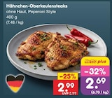 Hähnchen-Oberkeulensteaks im Angebot bei Netto Marken-Discount in Rostock Hähnchen-Oberkeulensteaks Angebote bei Netto Marken-Discount Rostock für 2,69 €