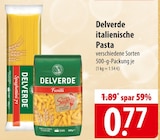 Delverde italienische Pasta bei famila Nordost im Eckernförde Prospekt für 0,77 €