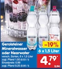 Aktuelle Wasser Angebote bei Netto Marken-Discount in Berlin Aktuelles Mineralwasser Angebot bei Netto Marken-Discount in Berlin ab 4,79 €