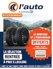 Catalogue Supermarchés E.Leclerc en cours à La Bâtie-Neuve et alentours, "LA SÉLECTION RENTRÉE À PRIX E.LECLERC", 16 pages, 01/09/2026 - 19/09/2026