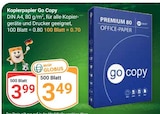 Kopierpapier Go Copy im Angebot bei GLOBUS in Trier Kopierpapier Go Copy Angebote bei GLOBUS Trier für 3,49 €