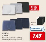 3 Boxer von LIVERGY im aktuellen Lidl Prospekt für 7,49 €