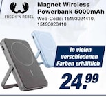 Magnet Wireless Powerbank 5000mAh Angebote von Fresh 'N Rebel bei expert Cottbus für 24,99 €
