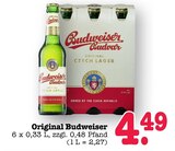 Original Budweiser Angebote von Budweiser Budvar bei E center Mainz für 4,49 €