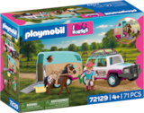 VÉHICULE AVEC REMORQUE À CHEVAUX - PLAYMOBIL - Auchan Hypermarché à Saint-Étienne VÉHICULE AVEC REMORQUE À CHEVAUX - PLAYMOBIL en promo chez Auchan Hypermarché Saint-Étienne à 44,90 €