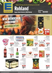 EDEKA Supermarkt Prospekt der aktuellen Woche mit 4 Seiten, gültig von 22.12.2025 bis 27.12.2025, in Naunhof und Umgebung Aktueller EDEKA Supermarkt Prospekt in Naunhof und Umgebung, "Wir lieben Lebensmittel!" mit 4 Seiten, 22.12.2025 - 27.12.2025