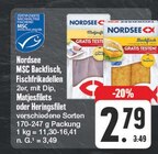 MSC Backfisch, Fischfrikadellen Angebote von Nordsee bei EDEKA Erlangen für 2,79 €