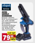 Akku-Gehölzschneider Angebote von Scheppach bei Marktkauf Reutlingen für 79,99 €