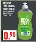 Spülmittel-Konzentrat frische Grapefruit Angebote von Respekt bei Marktkauf Detmold für 0,95 €