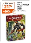 Lego im Müller Prospekt COLES ACTION MECH von LEGO im aktuellen Müller Prospekt für 21,99 €