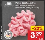 Aktuelle Pute Angebote bei Netto Marken-Discount in Köln Aktuelles Puten-Geschnetzeltes Angebot bei Netto Marken-Discount in Köln ab 3,29 €