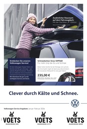 Aktueller Volkswagen Werkstatt & Auto Prospekt in Barleben und Umgebung, "Startklar für den Winter" mit 1 Seite, 01.01.2026 - 28.02.2026