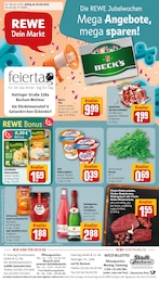 REWE Prospekt "Dein Markt" für Gelsenkirchen, 33 Seiten, 29.09.2025 - 04.10.2025