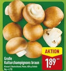 Große Kulturchampignons braun für 1,89 € bei ALDI Nord im Angebot Große Kulturchampignons braun im aktuellen ALDI Nord Prospekt