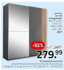Schwebetürenschrank für 279,99 € bei ROLLER im Angebot Schwebetürenschrank im aktuellen ROLLER Prospekt