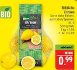 Zitronen von EDEKA Bio im aktuellen Marktkauf Prospekt