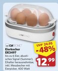 Eierkocher EK3497 von Clatronic im aktuellen combi Prospekt