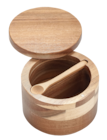 Pot à épices avec cuillère en acacia - B&M Pot à épices avec cuillère en acacia à 5,49 € dans le catalogue B&M