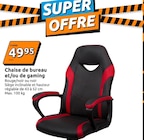 Chaise de bureau et/ou de gaming en promo chez Action Aix-en-Provence à 49,95 €