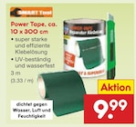 Power Tape, ca. 10 x 300 cm Angebote von SMART Tool bei Netto Marken-Discount Göttingen für 9,99 €
