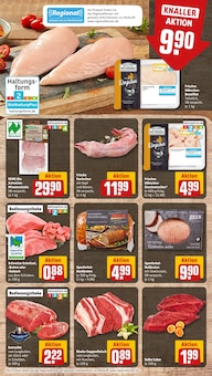 Fleisch im REWE Prospekt "Dein Markt" mit 32 Seiten (Lübeck)