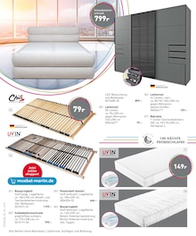 Matratze im aktuellen Möbel Martin Prospekt (Ludwigshafen (Rhein)) Matratze im Möbel Martin Prospekt "PREISWERTER. SCHNELLER. WOHNEN." mit 16 Seiten (Ludwigshafen (Rhein))
