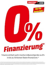 MediaMarkt Saturn Prospekt für Nürnberg: "0% Finanzierung", 1 Seite, 06.09.2024 - 30.09.2024