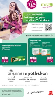 Aktueller mea - meine apotheke Prospekt (Elchingen, 4 Seiten zum blättern mea - meine apotheke Prospekt Unsere September-Angebote mit 4 Seiten