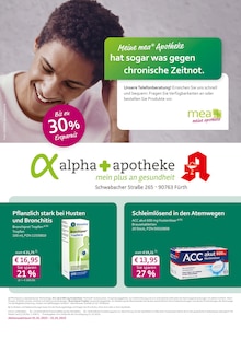 Aktueller mea - meine apotheke Prospekt für Fürth mit  Seiten