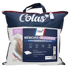 Oreiller mémoire de forme Qualigel Colas - COLAS NORMAND à 12,49 € dans le catalogue Carrefour