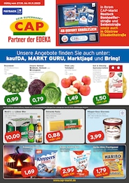 CAP Markt Prospekt für Elmenhorst/Lichtenhagen mit 2 Seiten CAP Markt Prospekt für Elmenhorst/Lichtenhagen: "Top Angebote", 2 Seiten, 27.10.2025 - 01.11.2025