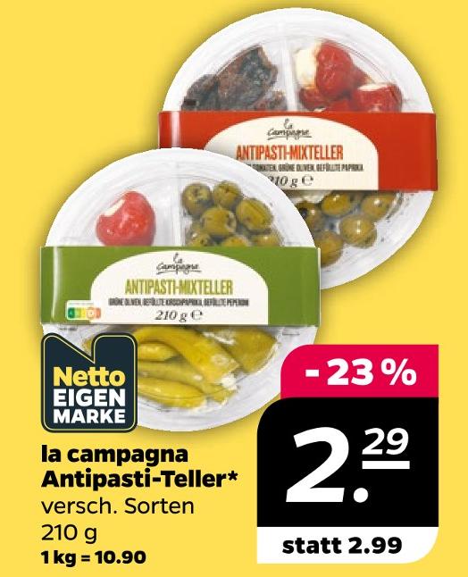 Antipasti-Mixteller