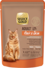 Nassnahrung Adult Hair & Skin Huhn von Select gold für 1,09 € bei Fressnapf im Angebot Nassnahrung Adult Hair & Skin Huhn von Select gold im aktuellen Fressnapf Prospekt