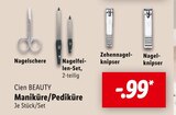 Maniküre/Pediküre von Cien BEAUTY im aktuellen Lidl Prospekt