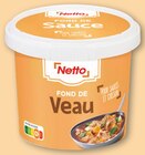 Fond de Veau ou fond de volaille - Netto à 1,55 € dans le catalogue Netto