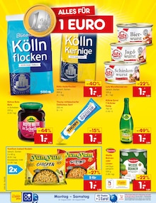 Wurst im aktuellen Netto Marken-Discount Prospekt (Essen) Wurst im Netto Marken-Discount Prospekt "Aktuelle Angebote" mit 72 Seiten (Essen)