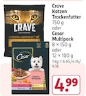 Katzen Trockenfutter, Multipack Angebote von Cesar bei Rossmann Neustadt für 4,99 €