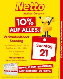 Netto Marken-Discount Prospekt mit 2 Seiten (Freudenstadt)