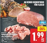 Kalbsbraten, Kalbsschnitzel oder Kalbsgulasch von Bauerngut für 1,99 € bei EDEKA im Angebot Kalbsbraten, Kalbsschnitzel oder Kalbsgulasch von Bauerngut im aktuellen EDEKA Prospekt