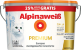 Wandfarbe Premium Alpinaweiß Angebote bei Hornbach Speyer für 54,95 €