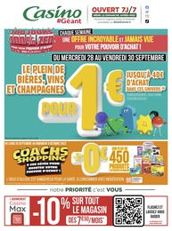 Géant Casino Catalogue "100 jours 100% zen", 80 pages, Seyssinet-Pariset, 26/09/2022 - 09/10/2022 Géant Casino Catalogue "100 jours 100% zen", 80 pages, Seyssinet-Pariset, 26/09/2022 - 09/10/2022