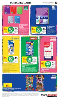 Promotion Bureau dans le prospectus Intermarché Super, valable du 14/07/2026 au 26/07/2026 Promo Bureau dans le catalogue Intermarché Super du moment à la page 27