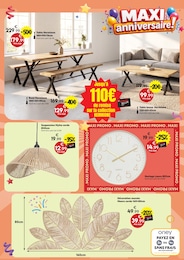 Offre Horloge Murale dans le catalogue Maxi Bazar du moment à la page 6