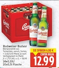 Bierspezialität von Budweiser Budvar für 12,99 € bei E center im Angebot Bierspezialität von Budweiser Budvar im aktuellen E center Prospekt
