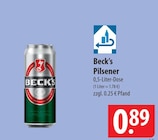 Pilsener Angebote von Beck's bei famila Nordost Neumünster für 0,89 €