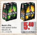 Pils im Angebot bei alldrink in Frankfurt Pils Angebote von Beck's bei alldrink Frankfurt für 5,49 €