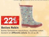 Bottes Robin en promo chez LaMaison.fr Saint-Chamond à 22,90 €